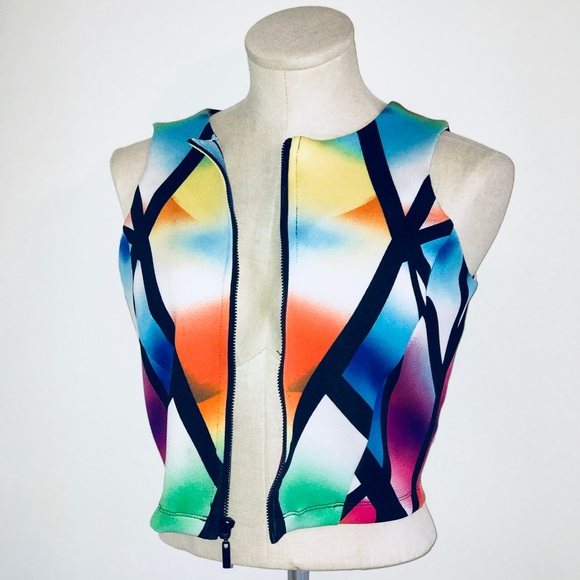 Colorful Crop-top - Picture 3 of 6